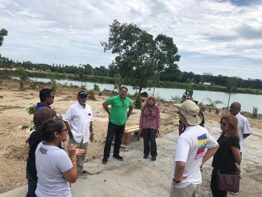 Rotary Peace Park launch activity